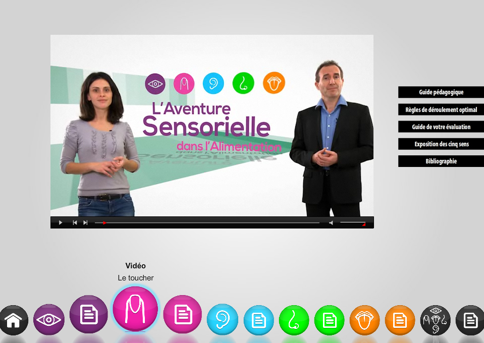 L'aventure sensorielle dans l'alimentation