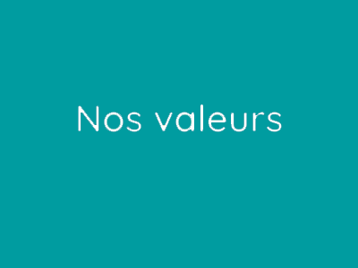 Les valeurs de l'ETP