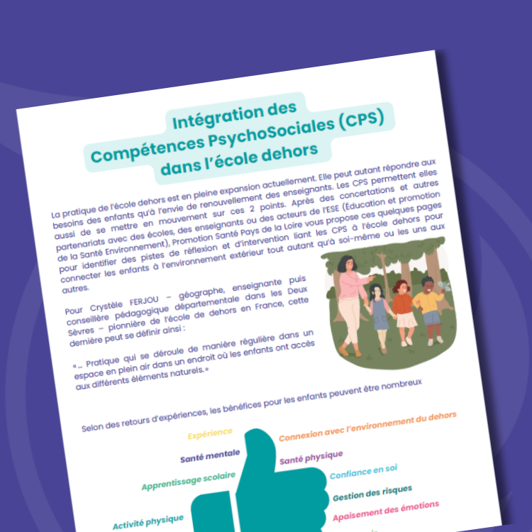 fiche cps et ecole