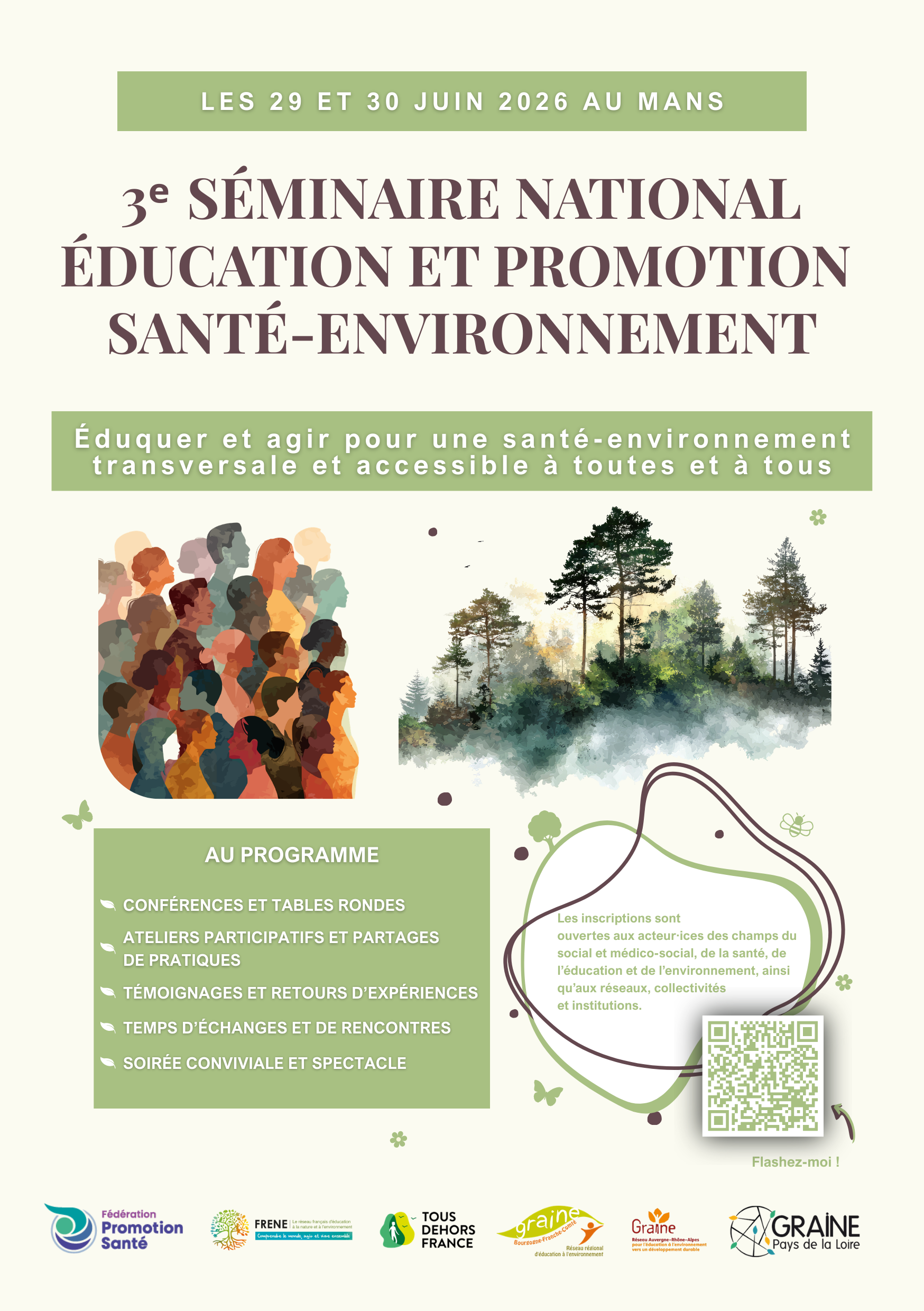 Séminaire national éducation et promotion santé-environnement