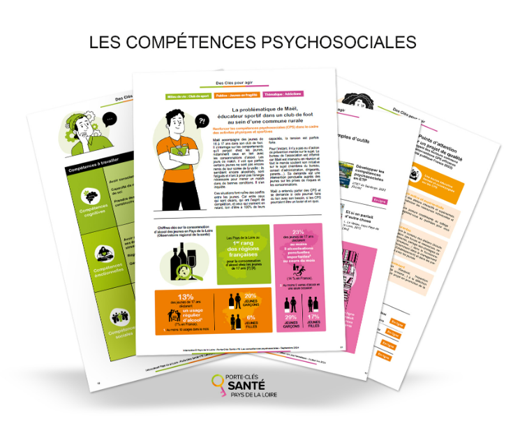porte clés santé les compétences psychosociales