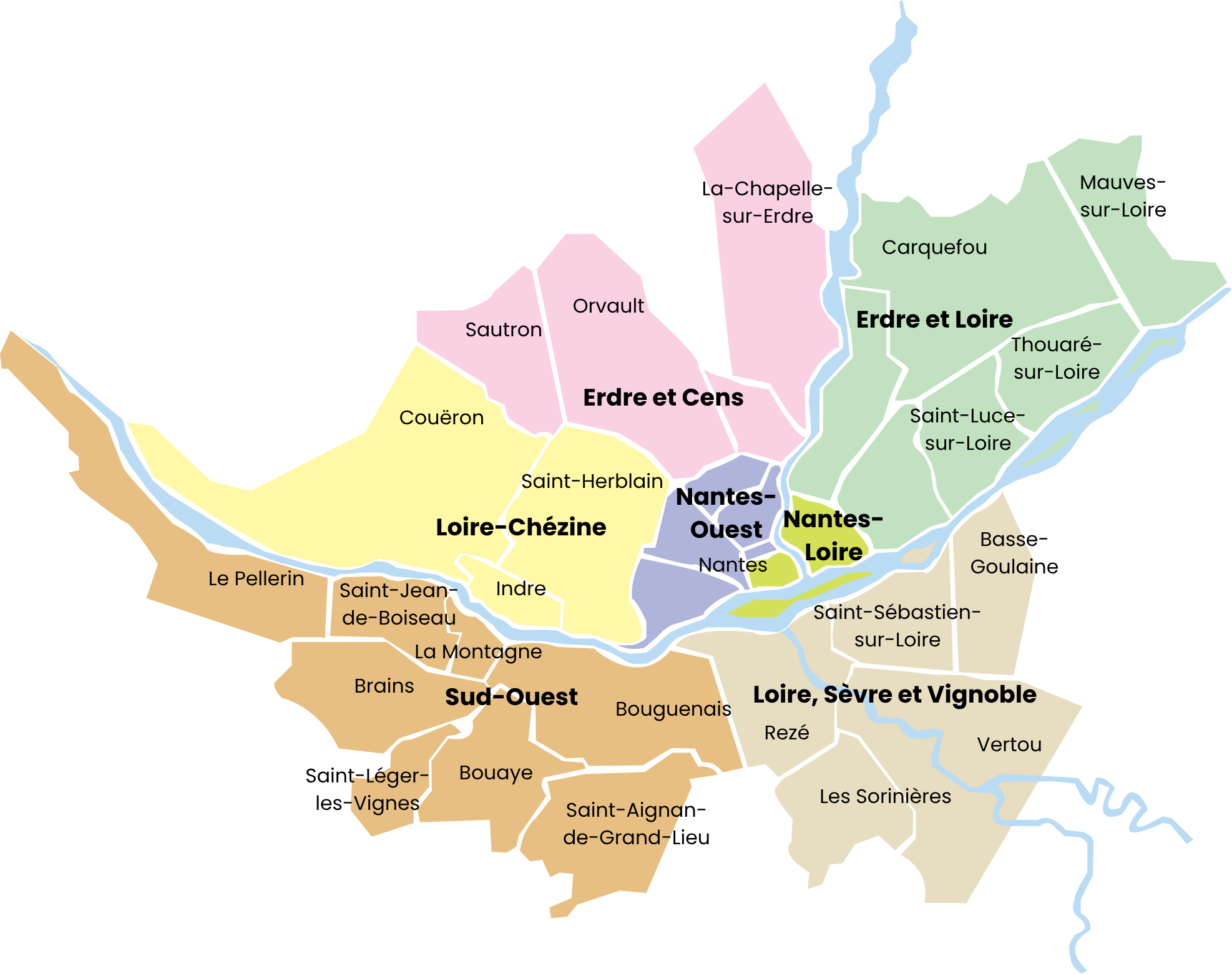 carte nantes métropole carte nantes métropole