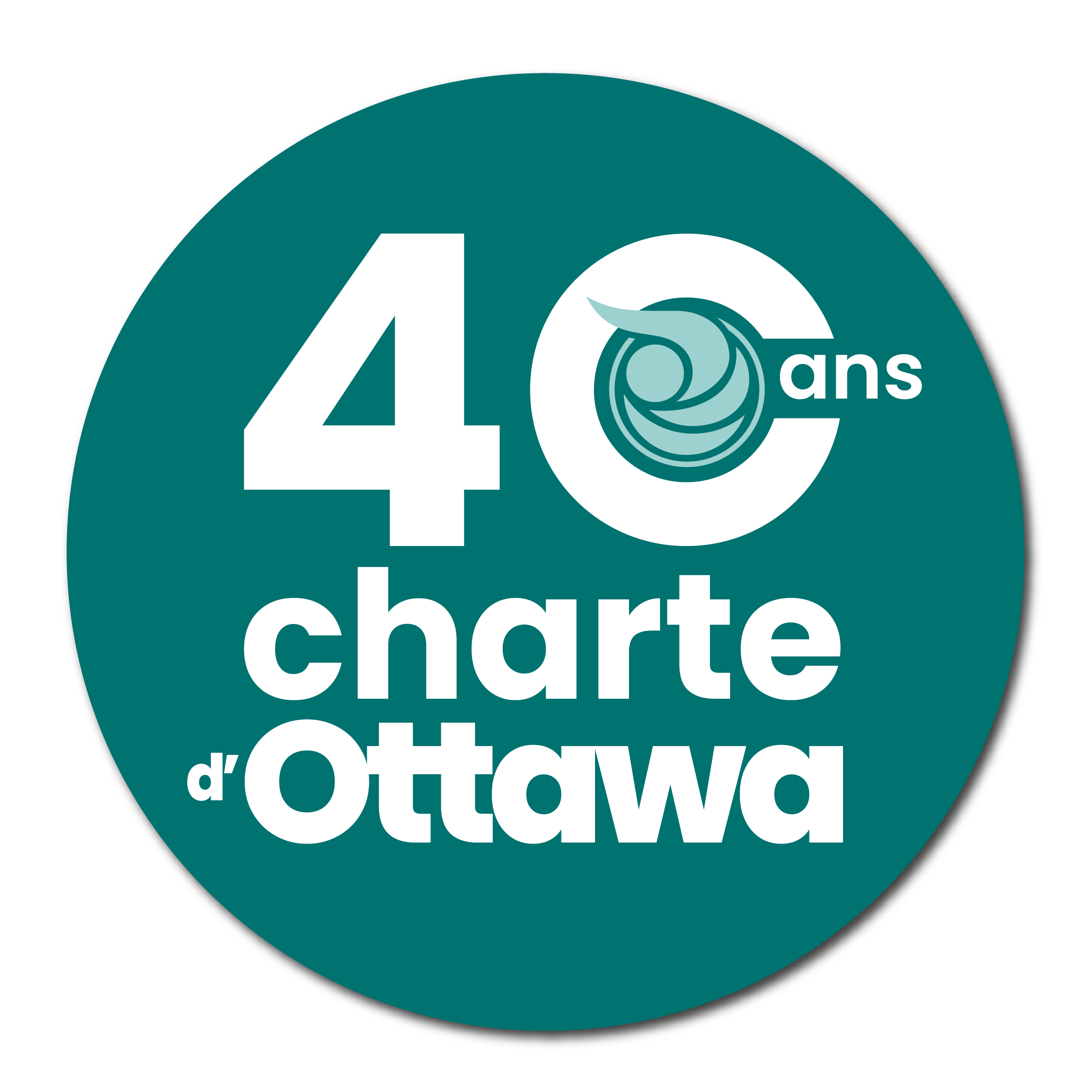 logo 40 ans charte ottawa logo 40 ans charte ottawa